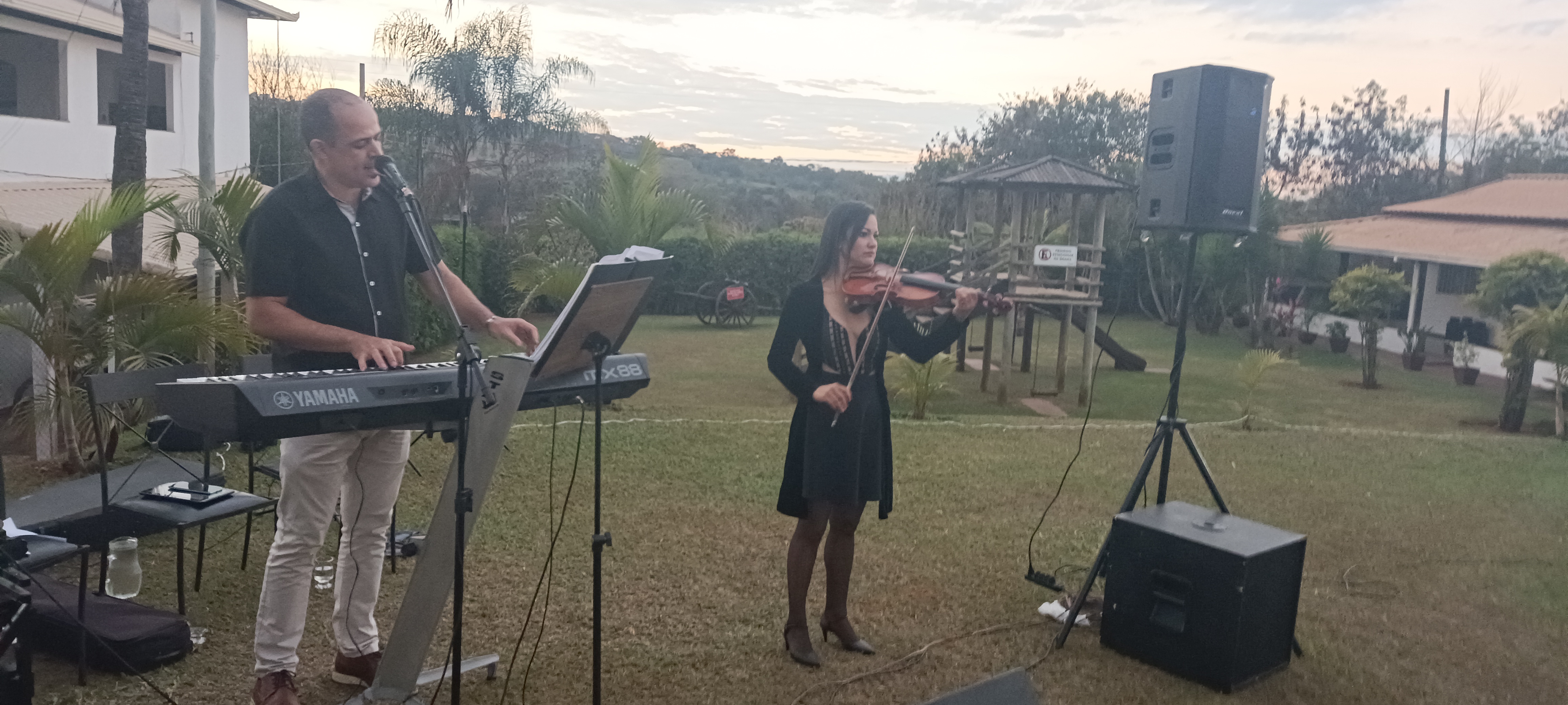 Evento corporativo com música ambiente - Grupo Sonorus